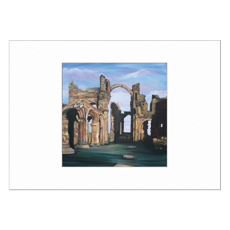 Lindisfarne Limited Edition Print with Mount
